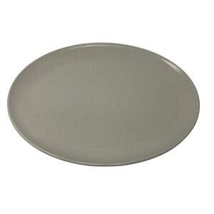 Calvin Klein The Khaki Collection Cargo 15" Oval Serving Platter Cream Speckle